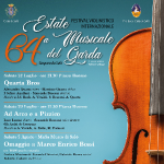 ESTATE MUSICALE DEL GARDA - 64a edizione del festival violinistico internazionale